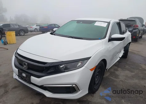 2020 Honda Civic Lx from USA, damaged, VIN 2HGFC2F68LH595433